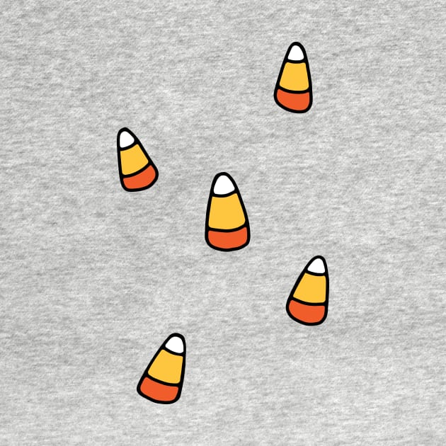 Candy Corn Halloween Pattern by murialbezanson